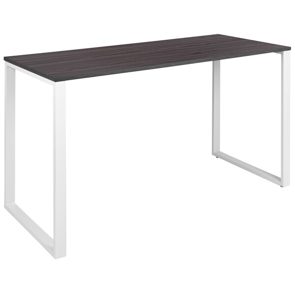 Flash Furniture 55"L Commercial Industrial Office Desk-Rustic Gray GC-GF156W-14-GRY-GG - main